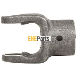 Aftermarket D128616 12-1135 Implement Yoke Round Bore w/ Double Keyway & Set Screw Fits Case-IH applications