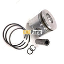 Replacement John Deere piston & ring set MIA882009 MIA882010 for 4052M 4052R 4066M 4066R Compact Utility Tractor 312GR 314G 317G 318G Skid Steer Loader