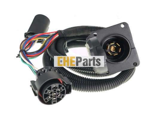 5TH WHEEL ADAPTER HARNESS 7-WAY FLAT PIN U.S. CAR CONNECTOR ASSEMBLY 7FT., GM, FORD, DODGE, TOYOTA