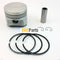 Replacement Isuzu diesel engine 3YC1 piston and ring set fits mini excavator Kato IHI