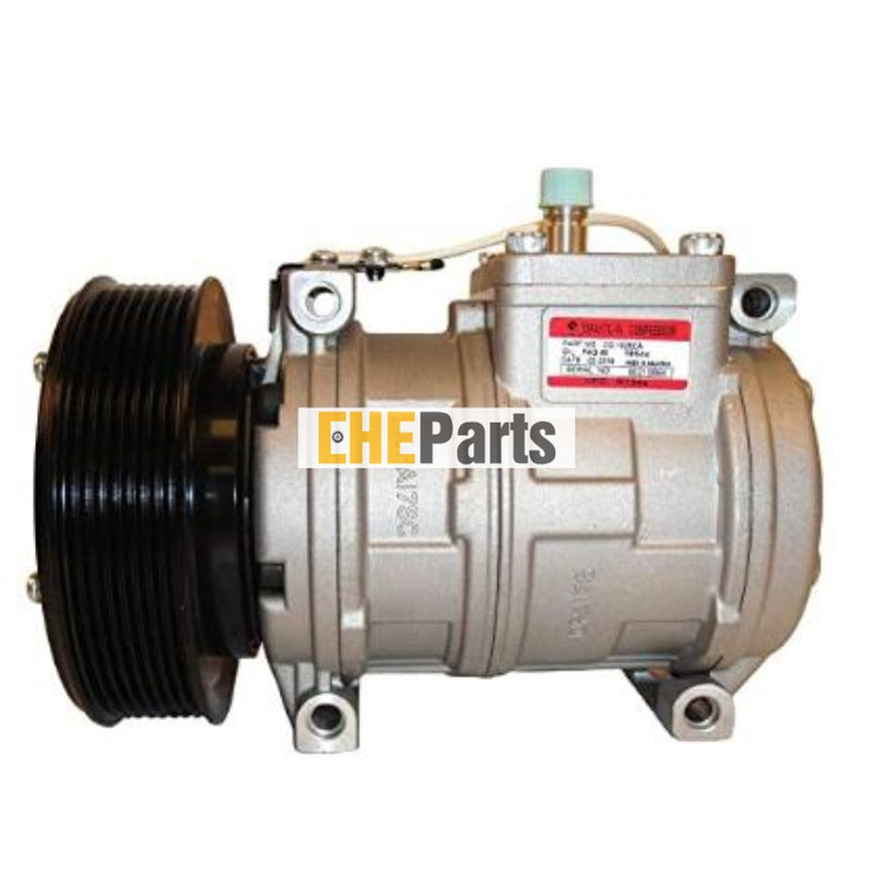 Aftermarket AC Compressor AH169875 For John Deere Backhoes - 310G, 310SG, 310SJ, 315G, 315SG, 410G, 410J, 710D, 710J, Dozers - 450H, 450J, 550H, 550J, 650H, 650J